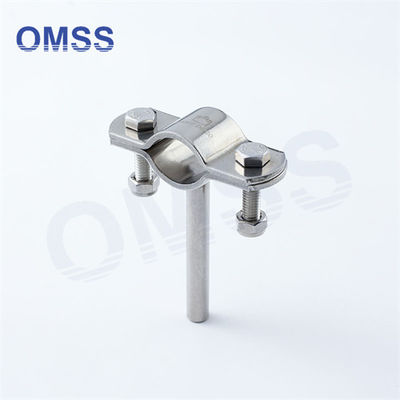 Tri Clover Sanitaire installaties SS304 Roestvrijstalen buisondersteuning Sanitaire pijpclip hanger