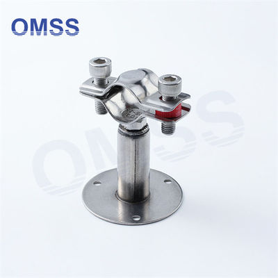 1 2 Sanitaire installaties Voedselkwaliteit Roestvrij staal buis steun Sanitaire slang Clip Clamp hanger