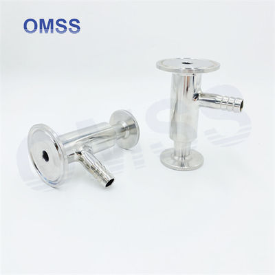 1 inch sanitair monster klep roestvrij staal met PTFE afdichting voor waterbehandeling