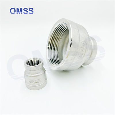 NPT BSP Schroefdraad Fittings 304 roestvrij staal Vrouwelijke 4&quot;x1&quot; Reductie Socket
