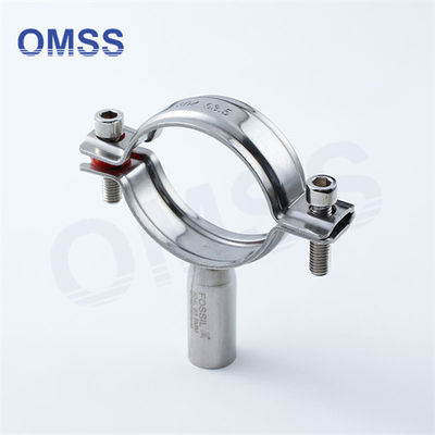 1 2 Sanitaire installaties Voedselkwaliteit Roestvrij staal buis steun Sanitaire slang Clip Clamp hanger