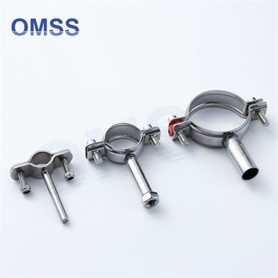 1 2 Sanitaire installaties Voedselkwaliteit Roestvrij staal buis steun Sanitaire slang Clip Clamp hanger