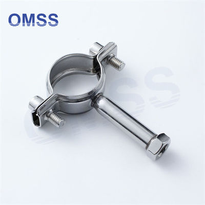 Tri Clover Sanitaire installaties SS304 Roestvrijstalen buisondersteuning Sanitaire pijpclip hanger