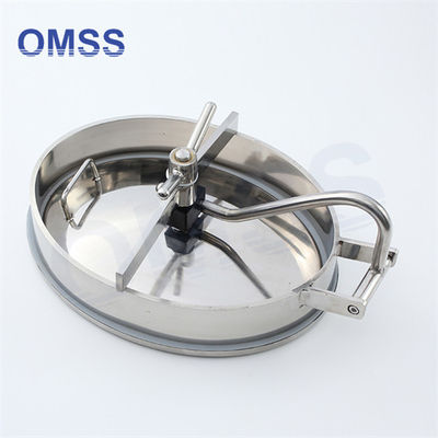 Elliptische manhole cover SS316L Sanitaire roestvrijstalen kamer dekking Ovale interne openingsmanholes