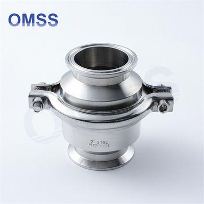 Ss304 Non-Return Check Valve Roestvrij staal Hydraulische Non-Return Valve