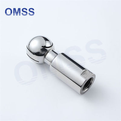 Ss316l Rotary Spray Ball Man Hoogdruk roestvrij staal dn15 Sanitaire tank reinigingsbal