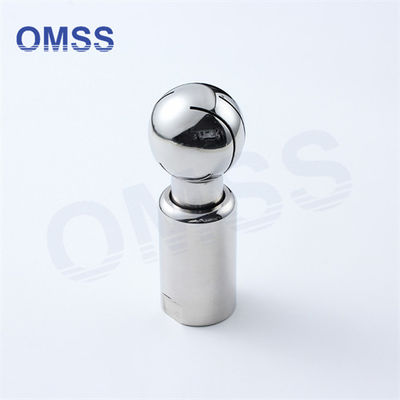 Ss316l Rotary Spray Ball Man Hoogdruk roestvrij staal dn15 Sanitaire tank reinigingsbal