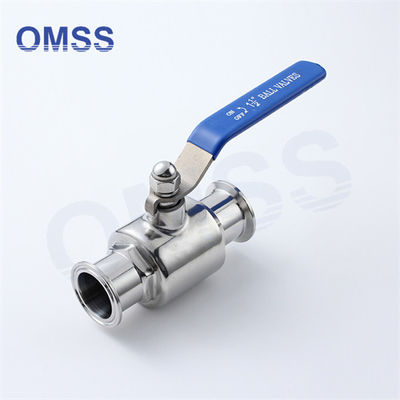 1/2&quot;-12&quot; Bal Sanitair Valve Clamped roestvrij staal Bal Npt Valve Voor Drank