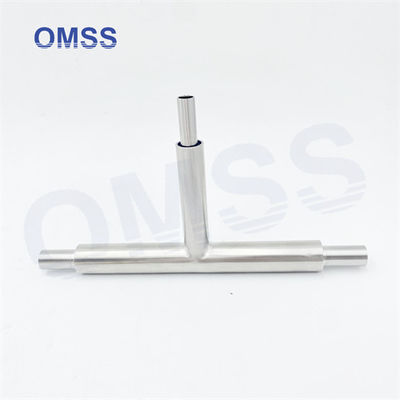 SS304 304l EP Fittings 316L Double Set Of Tee Voor kwaliteitsvoedselverwerking