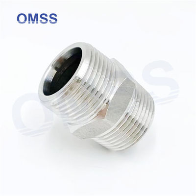 304 roestvrij staal Hex Nipple Mannelijk Vrouwelijk Elbow Industrial Pipe Fittings Hexagon Nipple