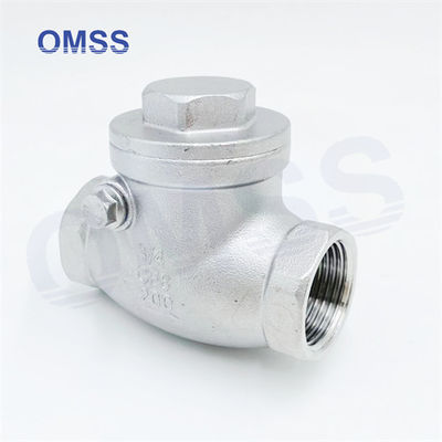 1 1/2&quot; Schroefbuizen van roestvrij staal met draad Swing Check Valve fittings