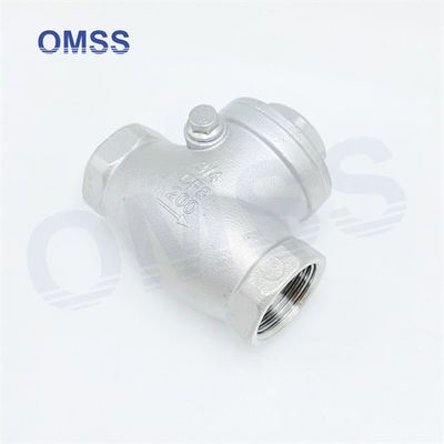 1 1/2&quot; Schroefbuizen van roestvrij staal met draad Swing Check Valve fittings