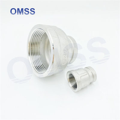NPT BSP Schroefdraad Fittings 304 roestvrij staal Vrouwelijke 4&quot;x1&quot; Reductie Socket