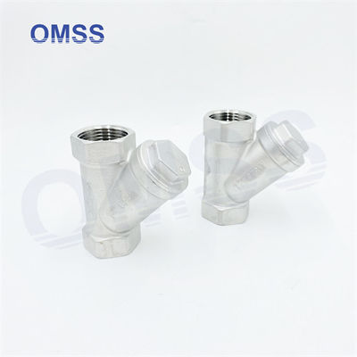 1 &quot; Y-type Tee-pijp Fitting Intern draadfilter van roestvrij staal geschroefd