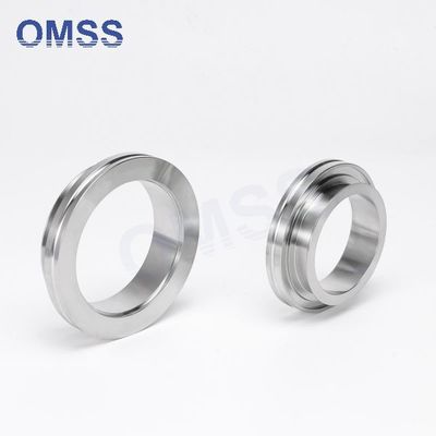 63 mm - 500 mm ISO-K klauwclamps bored flens SS304/SS316L